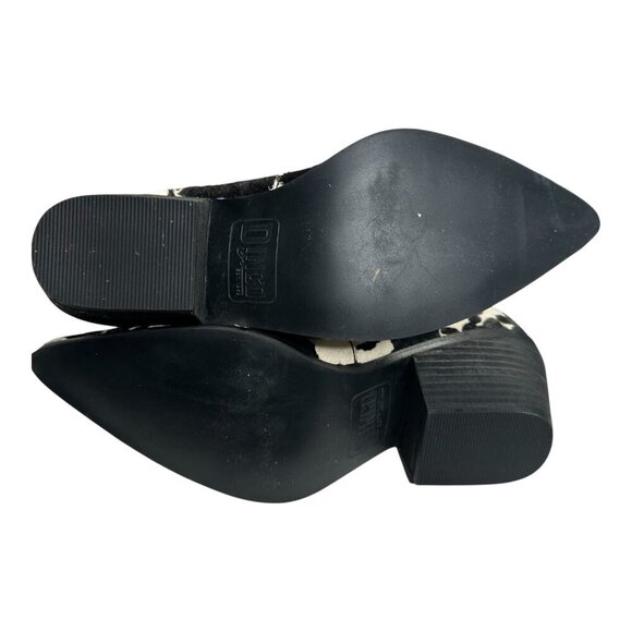 Dingo Women's Live A Little Cowprint Leather Boots Sz: 8 - Picture 7 of 10